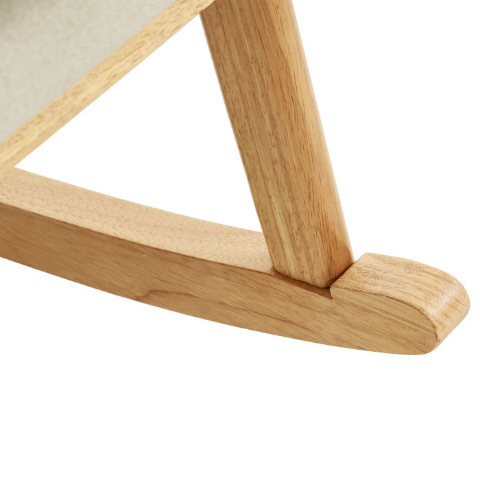 Oliver Vanscoy Upholstered Rocking Chair & Reviews Wayfair